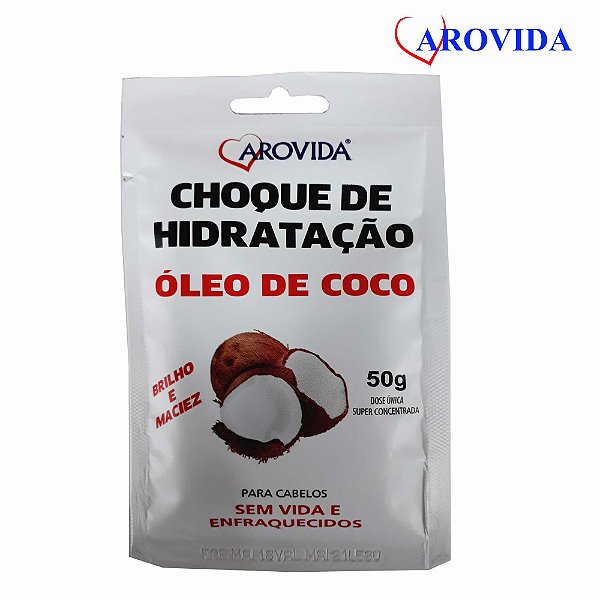 SACHE OLEO DE COCO 50G (AROVIDA)