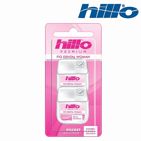 FIO DENTAL POCKET WOMAN 2X25M HILLO (HILLO)