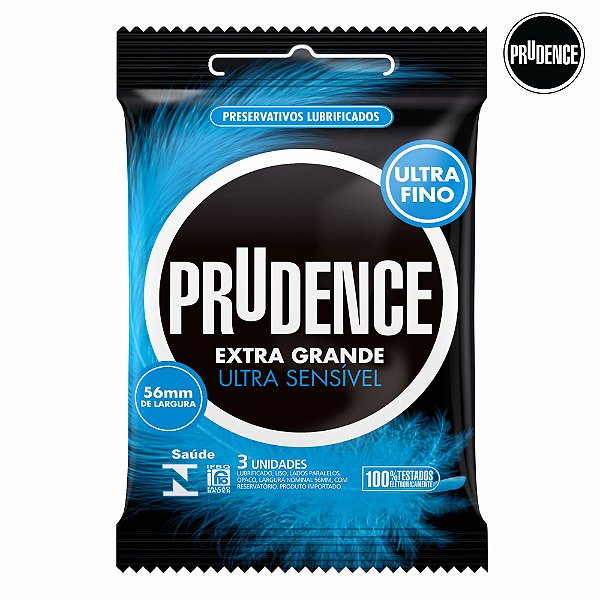 PRESERVATIVO EXTRA GDE ULTRA SENSIVEL 3UND (PRUDENCE)