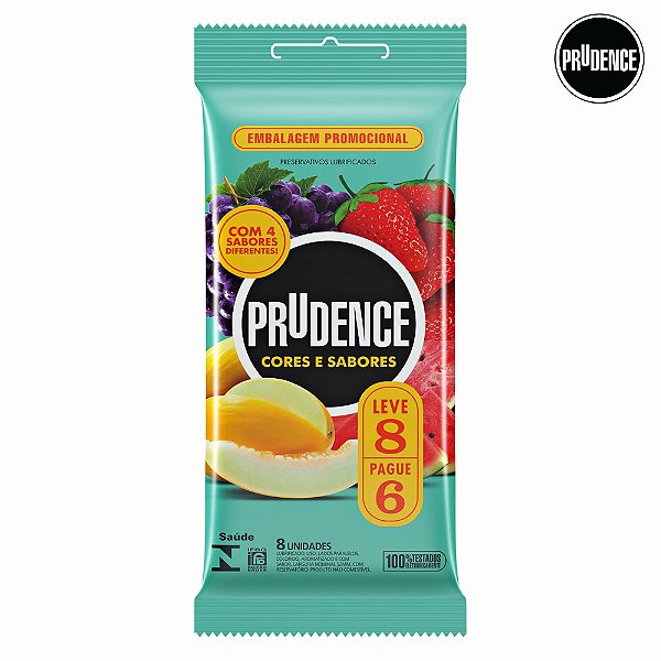 PRESERVATIVO MIX DE SABORES L8P6 (PRUDENCE)