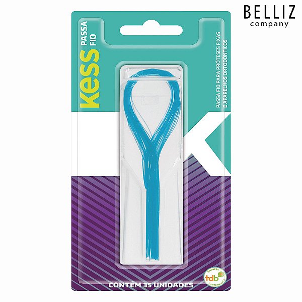 PASSA FIO COM 35 UNIDADES KESS (BELLIZ)