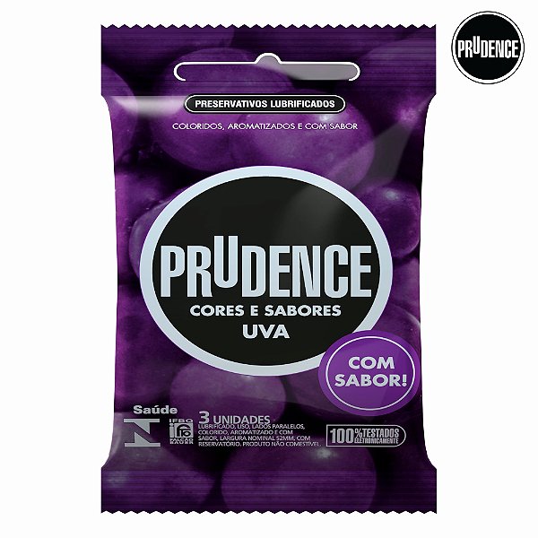 PRESERVATIVO SABOR UVA 3UND (PRUDENCE)