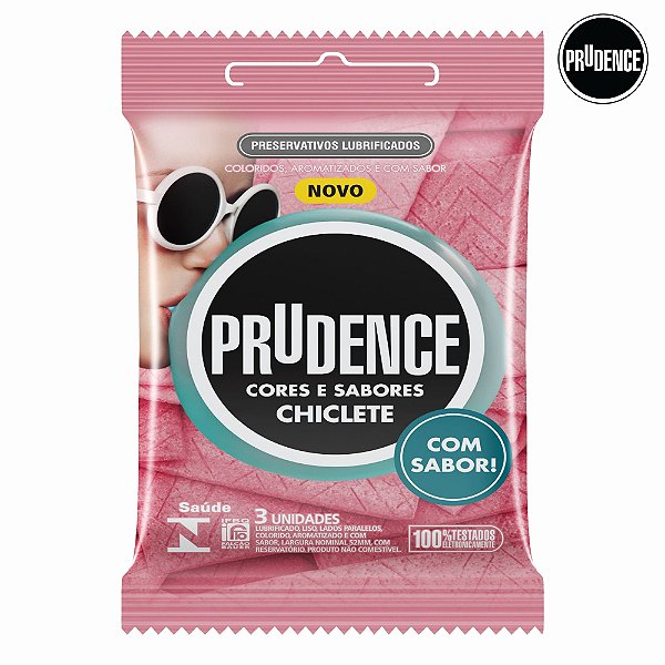 PRESERVATIVO SABOR CHICLETE 3UND (PRUDENCE)
