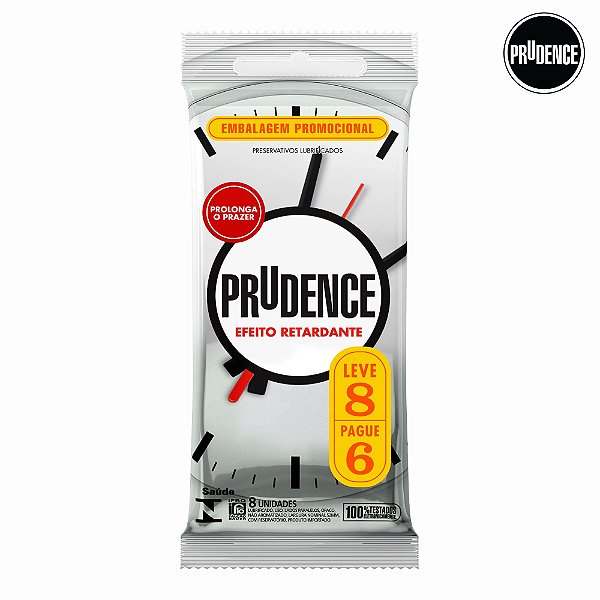 PRESERVATIVO EFEITO RETARDANTE L8P6 (PRUDENCE)