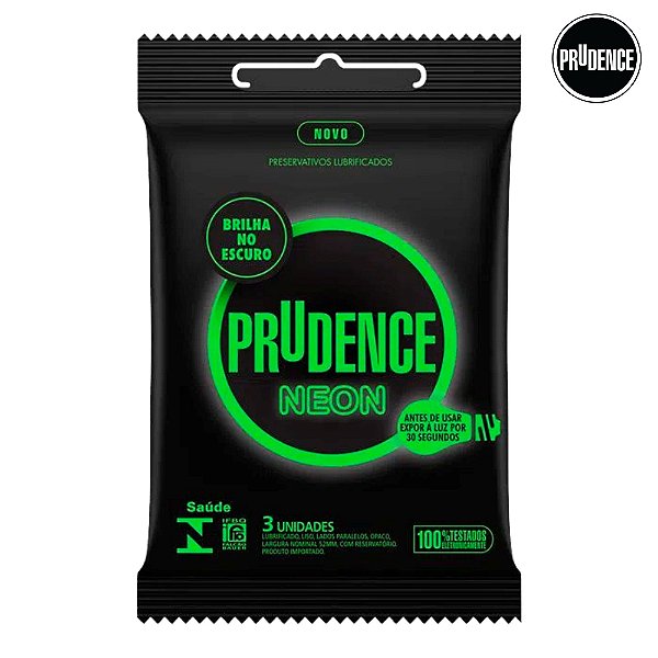 PRESERVATIVO NEON 3UND (PRUDENCE)