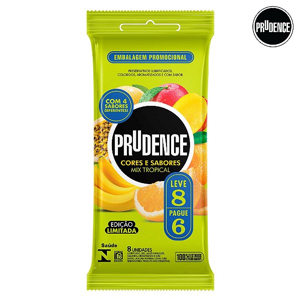 PRESERVATIVO MIX TROPICAL L8P6 (PRUDENCE)
