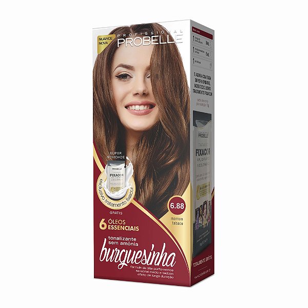 TONAL. BURGUESINHA 6.88 50ML MARROM TABACO