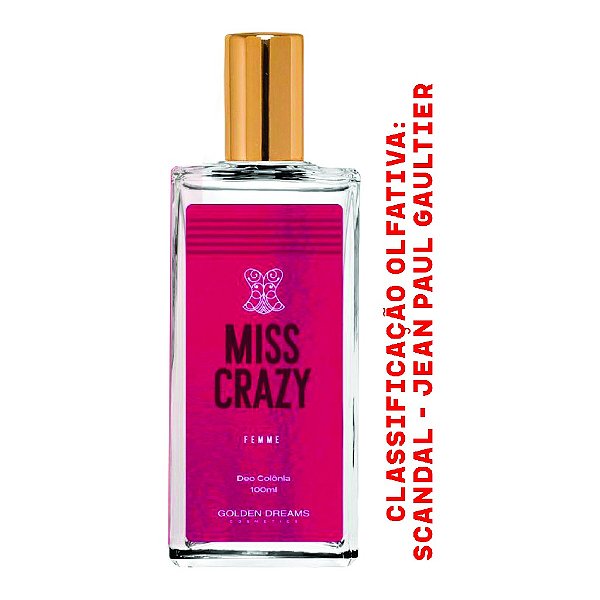 DEO COL GOLDEN DREAMS FEMME MISS CRAZY (SCANDAL - JEAN PAUL GAULTIER) 100ML