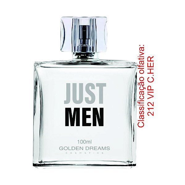 DEO COL GOLDEN DREAMS HOMME JUST MEN (212 VIP C.HER.) 100ML