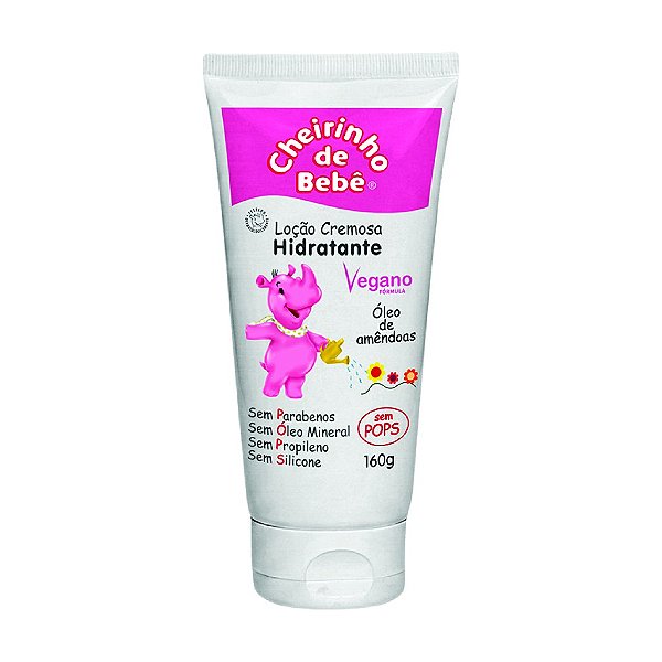 LOCAO CREM. HIDRATANTE 160G ROSA VEGANO CH. DE BEBE