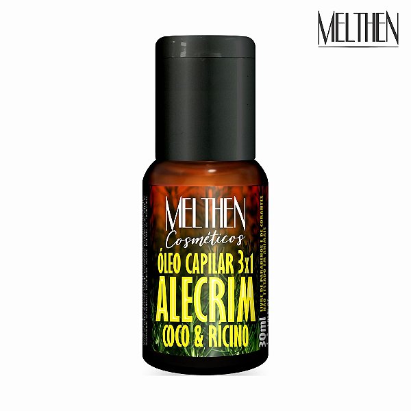 OLEO CAPILAR 3X1 (ALECRIM-COCO- RICINO) 30ML