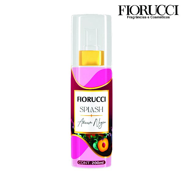 DEO COL SPLASH AMEIXA NEGRA 200ML (FIORUCCI - M)