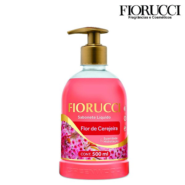 SAB LIQ FLOR DE CEREJEIRA 500ML (FIORUCCI - M)