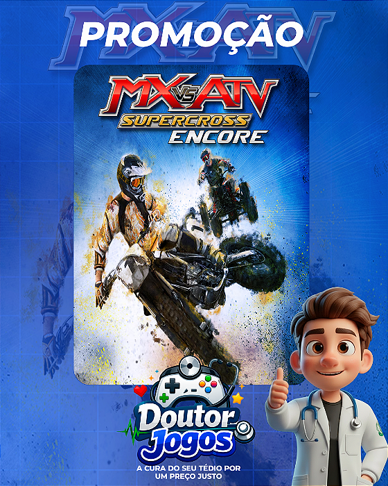 MX vs. ATV Supercross Encore - Mídia Digital PS4/PS5