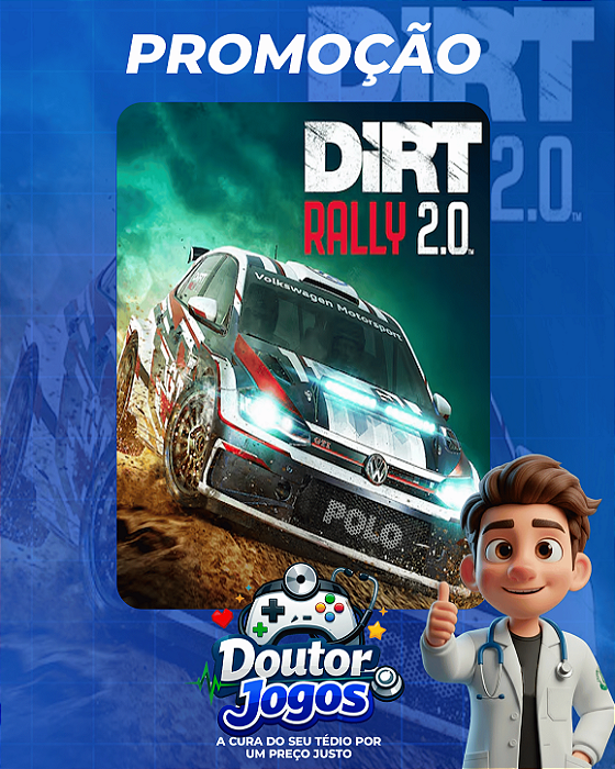 DiRT Rally 2.0 - Mídia Digital PS4/PS5