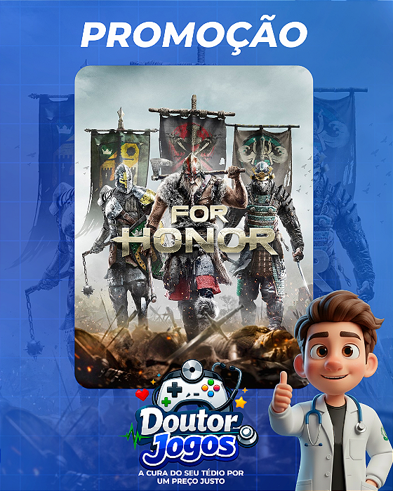 FOR HONOR - Mídia Digital PS4/PS5