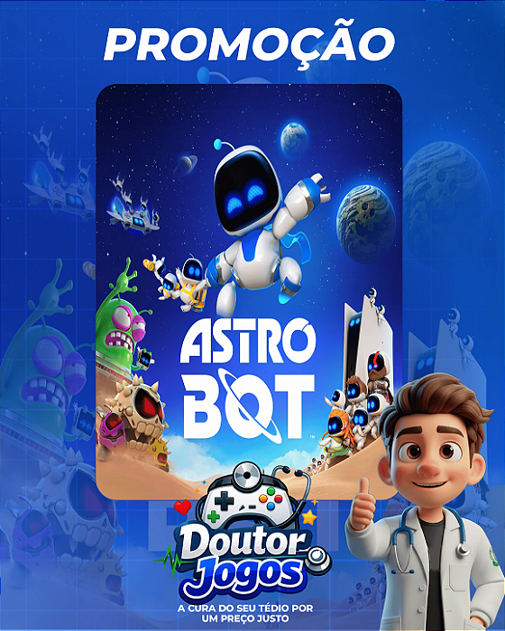ASTRO BOT - Mídia Digital PS5