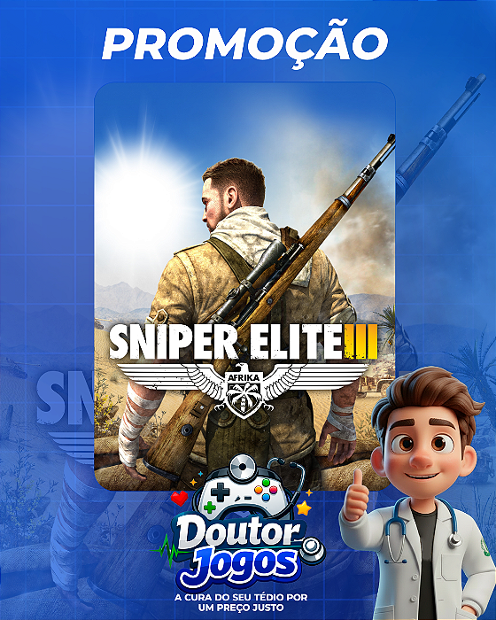 SNIPER ELITE 3 - Mídia Digital PS4/PS5