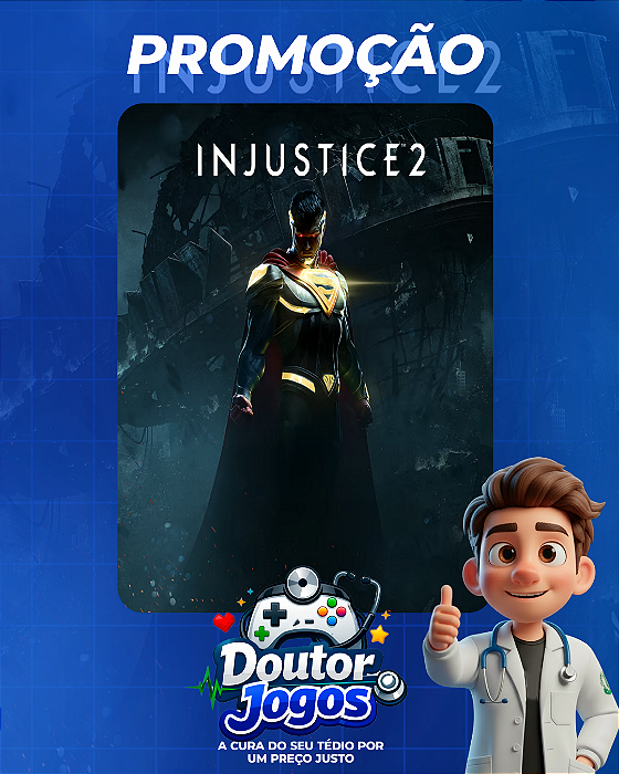 INJUSTICE 2 - Mídia Digital PS4/PS5