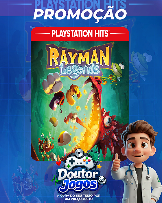RAYMAN® LEGENDS - Mídia Digital PS4/PS5
