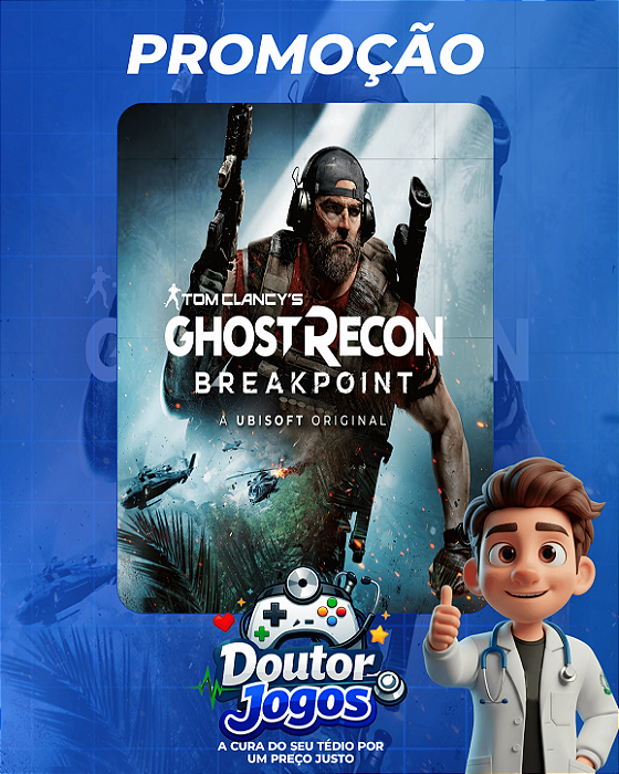 TOM CLANCY'S GHOST RECON® BREAKPOINT - Mídia Digital PS4/PS5