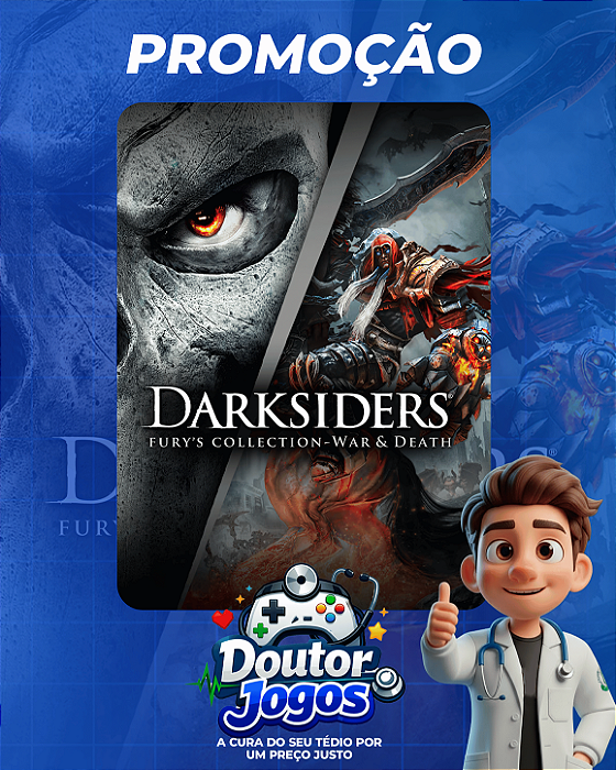 DARKSIDERS: FURY'S COLLECTION - WAR AND DEATH - MÍDIA DIGITAL PS4/PS5