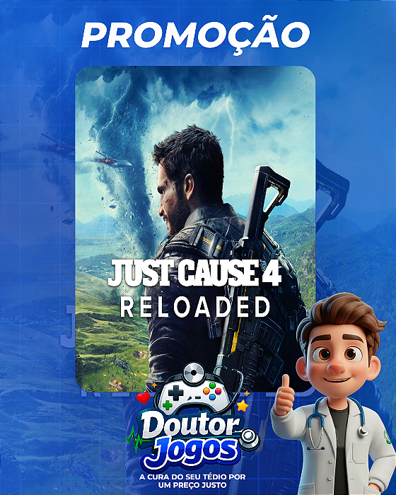 JUST CAUSE 4: RELOADED - MÍDIA DIGITAL PS4/PS5