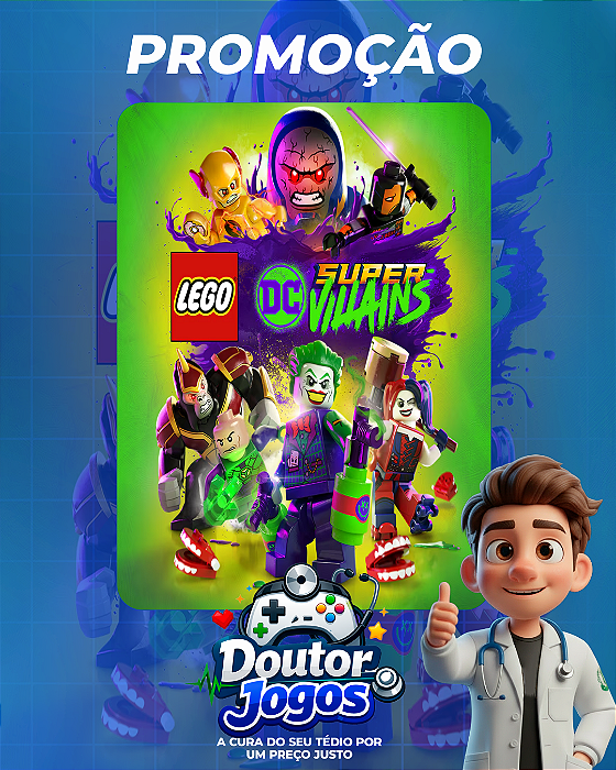 LEGO® DC SUPER-VILÕES - MÍDIA DIGITAL PS4/PS5