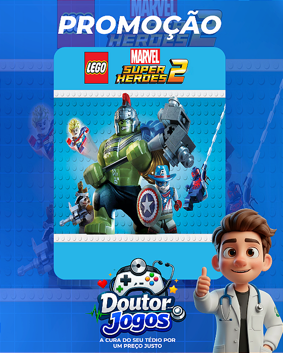 Lego® Marvel Super Heroes 2 - Mídia Digital PS4/PS5