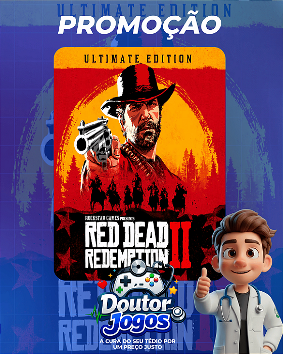 RED DEAD REDEMPTION 2: EDIÇÃO DEFINITIVA - MÍDIA DIGITAL PS4/PS5