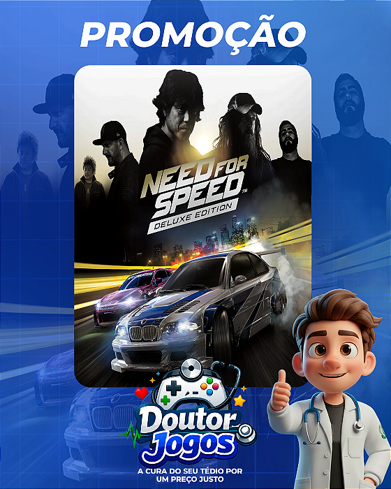 NEED FOR SPEED DELUXE EDITION - MÍDIA DIGITAL PS4/PS5