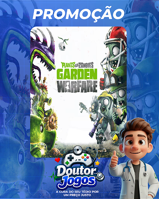 PLANTS VS. ZOMBIES GARDEN WARFARE - MÍDIA DIGITAL PS4/PS5