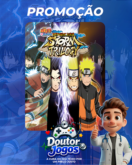 NARUTO SHIPPUDEN: ULTIMATE NINJA STORM TRILOGY - MÍDIA DIGITAL PS4/PS5