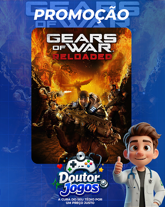 GEARS OF WAR: RELOADED - MÍDIA DIGITAL PS5