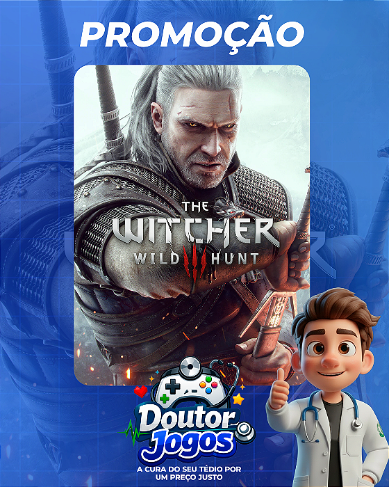 THE WITCHER 3: WILD HUNT - MÍDIA DIGITAL PS4/PS5