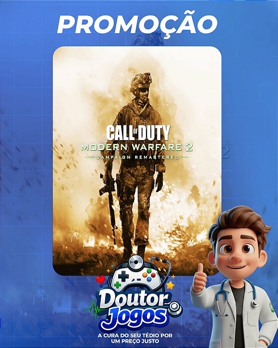 CALL OF DUTY®: MODERN WARFARE® 2 CAMPAIGN REMASTERED - MÍDIA DIGITAL PS4/PS5