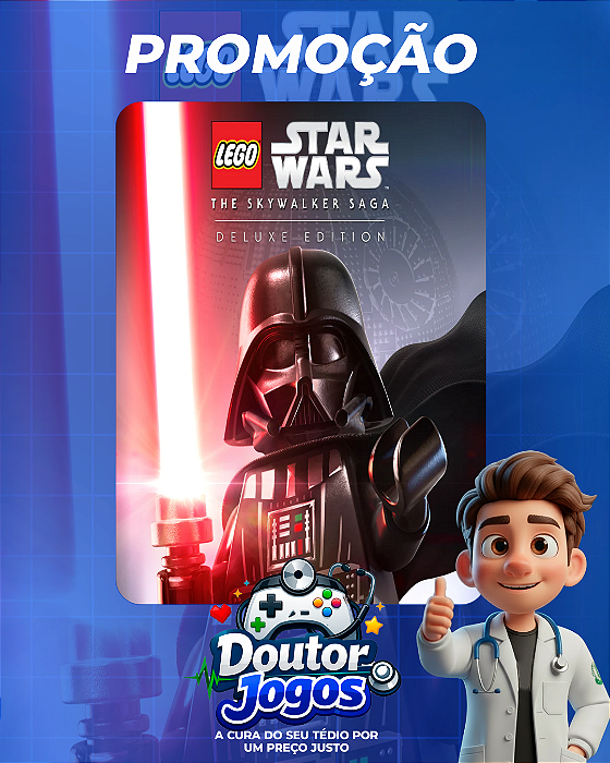 LEGO® Star Wars: A SAGA SKYWALKER EDIÇÃO DELUXE - MÍDIA DIGITAL PS4 & PS5