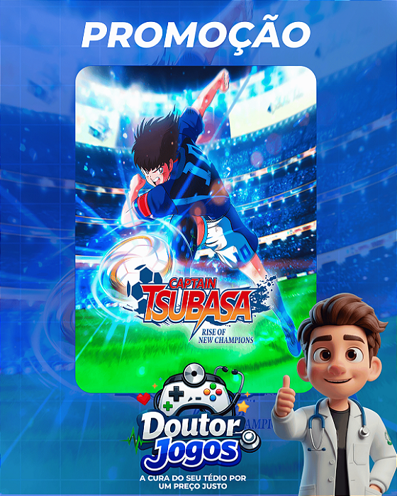 CAPTAIN TSUBASA: RISE OF NEW CHAMPIONS - MÍDIA DIGITAL PS4/PS5