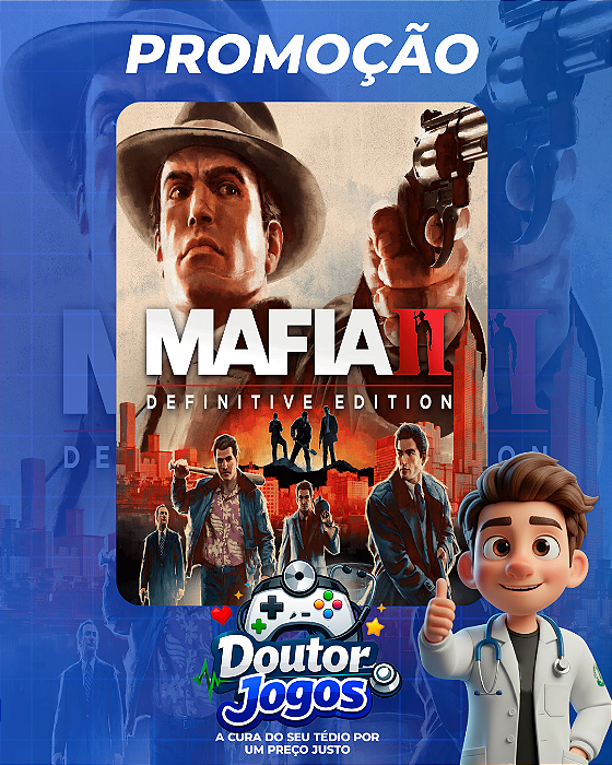 MAFIA II: DEFINITIVE EDITION - MÍDIA DIGITAL PS4/PS5