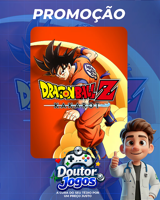 DRAGON BALL Z: KAKAROT - Mídia Digital PS4/PS5