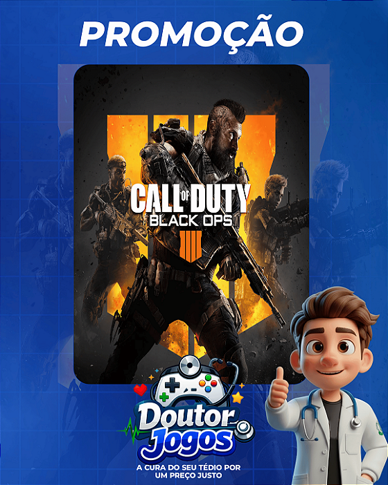 CALL OF DUTY®: Black Ops 4 - Mídia Digital PS4/PS5
