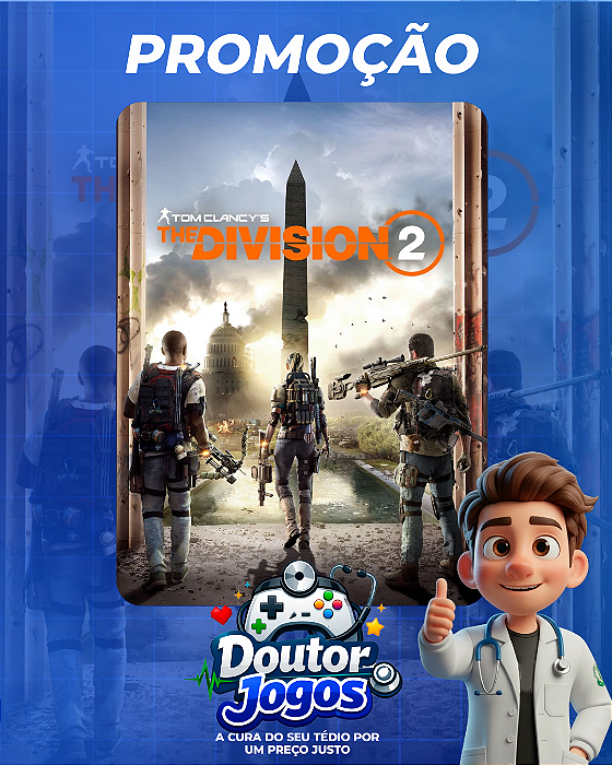 TOM CLANCY'S THE DIVISION 2 - Mídia Digital PS4/PS5