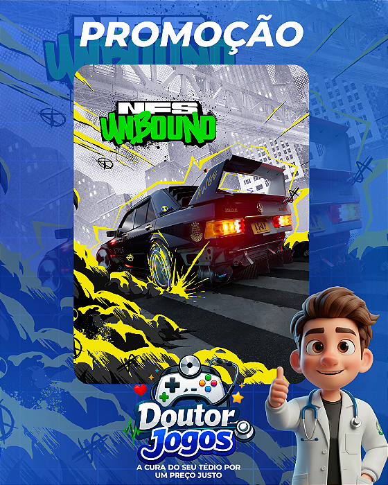 NEED FOR SPEED UNBOUND - Mídia Digital PS5