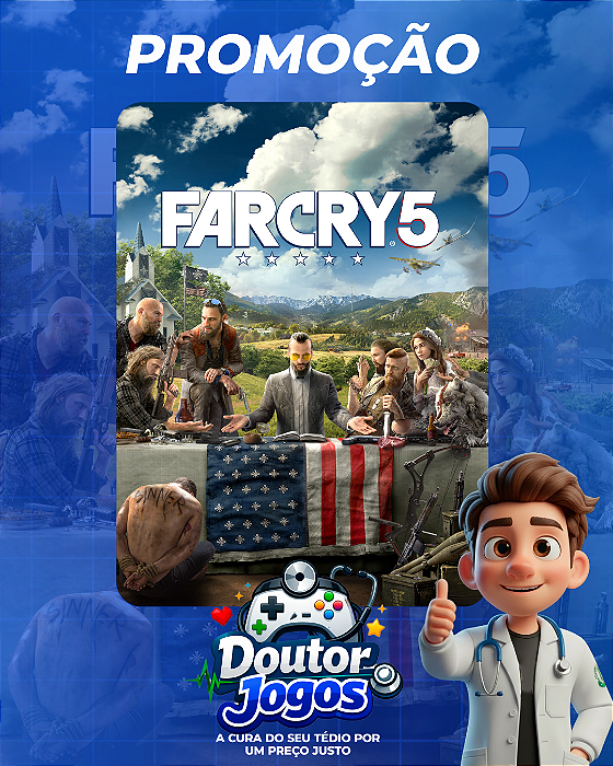 FAR CRY 5 - Mídia Digital PS4/PS5