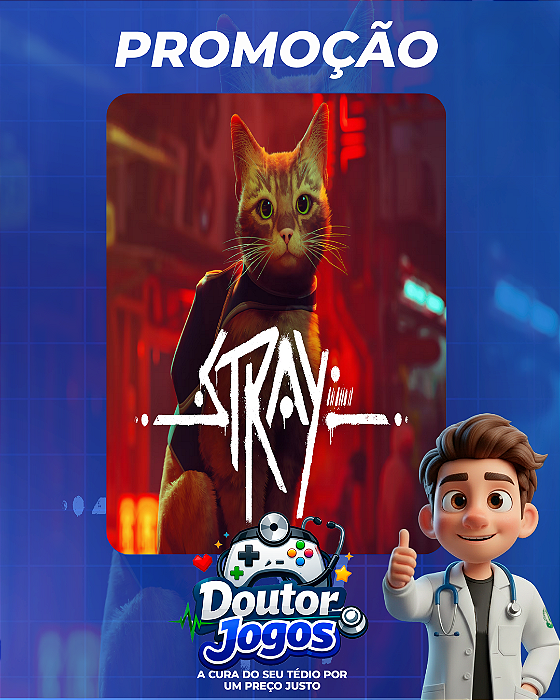 STRAY - Mídia Digital PS4/PS5