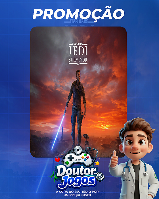 STAR WARS Jedi: Survivor Mídia Digital PS4/PS5