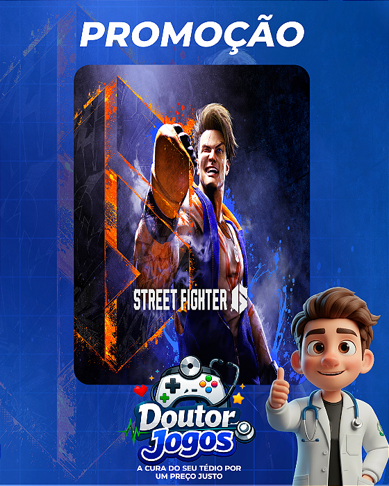 STREET FIGHTER 6 - Mídia Digital PS4/PS5