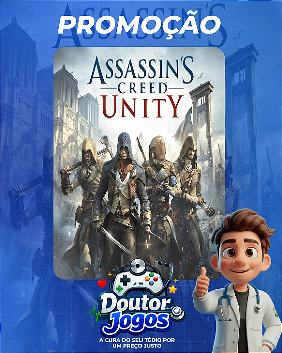 Assassin's Creed® Unity - Mídia Digital PS4/PS5