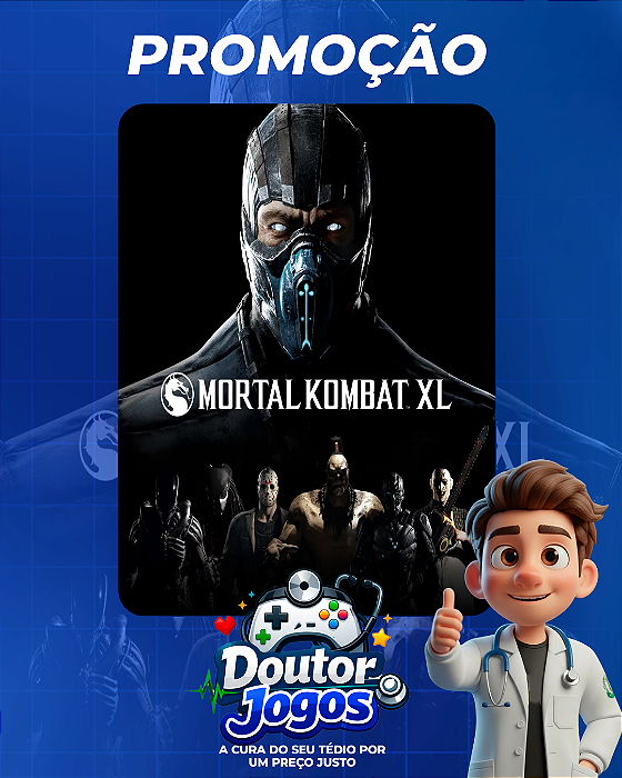 Mortal Kombat XL - Mídia Digital PS4/PS5