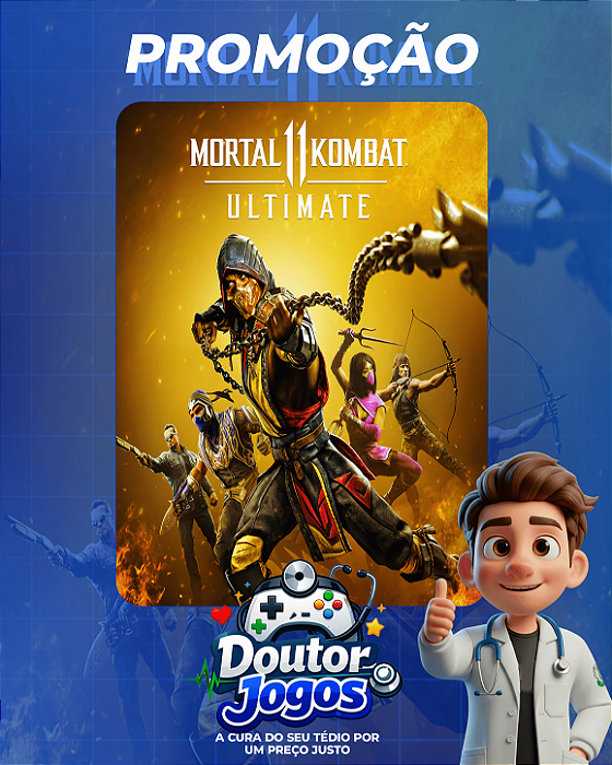 Mortal Kombat 11 Ultimate Edition - Mídia Digital PS4/PS5